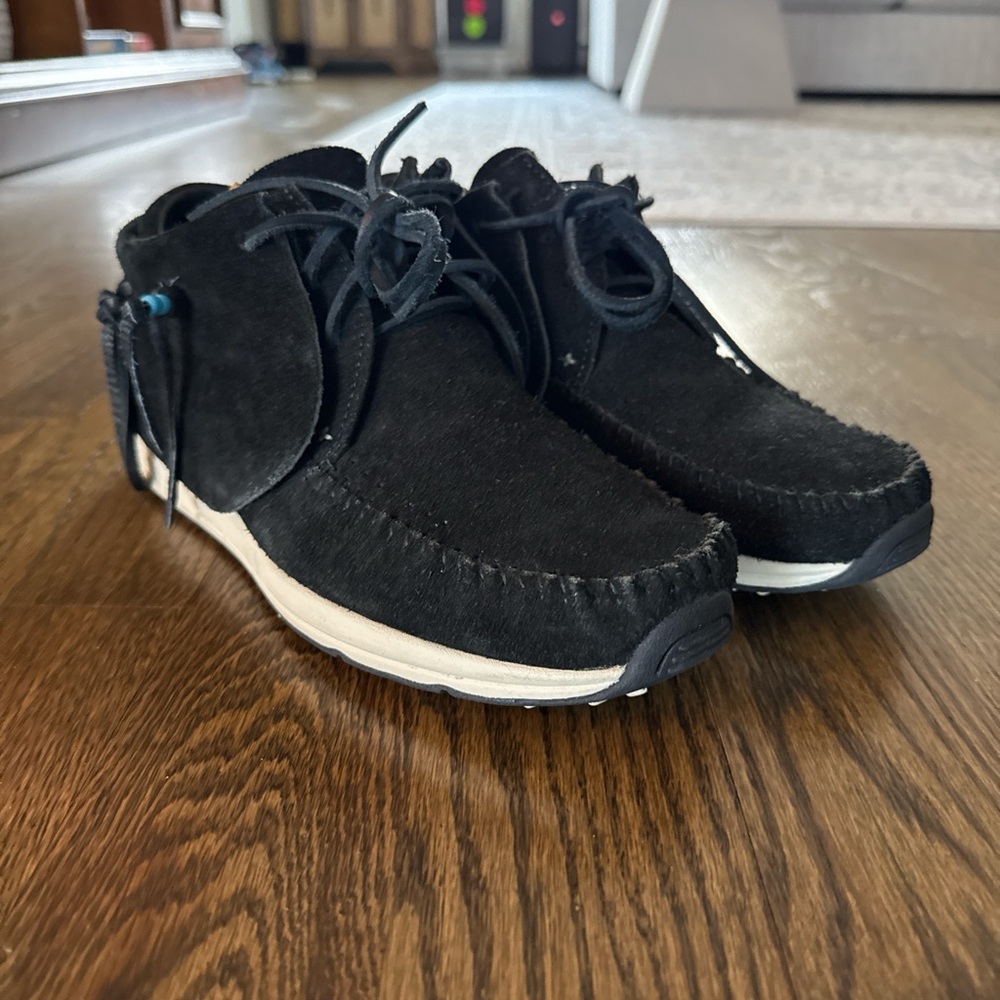 Visvim Black / Cream Lhamo w/ bead